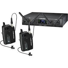 Audio Technica Atw 1311l System 10 Pro Rack Mount Digital Dual Lavalier Mic System 2 4 Ghz