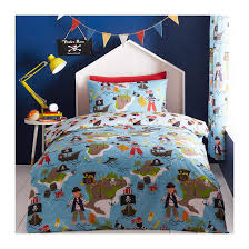 Pirate Map Double Duvet Kids Room