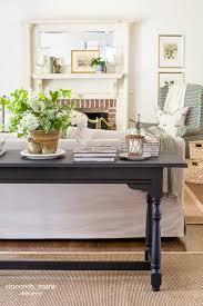 3 Ways To Decorate A Sofa Table For Spring