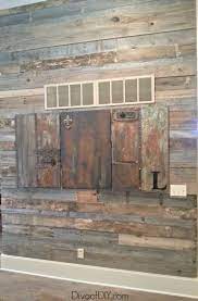 Pallet Wall Using Free Pallet Wood