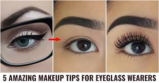 important makeup tips for eyegl wearers