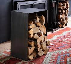 Modular Fireplace Log Holder Pottery Barn