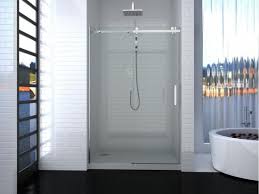 Panel Sliding Shower Door For Bathroom