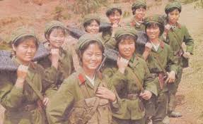 对越自卫还击作战中美丽的“前线九姐妹