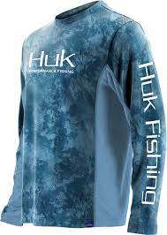 Huk Mens Icon X Camo Long Sleeve Fishing Shirt In 2019