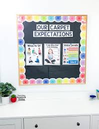 teaching carpet time expectations