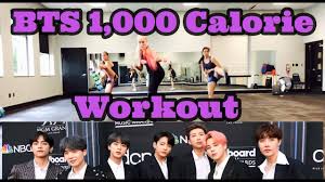 bts 1000 calorie workout cardio party