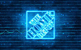 Home Depot Neon Logo