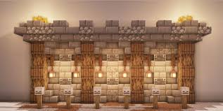 Minecraft Wall Minecraft Wall Designs