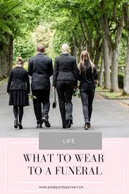 to wear to a funeral men women kids