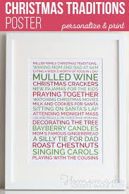 create a personalized poster christmas gift