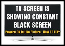 Our rca flatscreen tv no. Tv Screen Is Black Powers On But No Picture What To Check