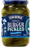 What are Burger pickles?