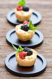 Maybe you would like to learn more about one of these? Fresh Berry And Cream Cheese Mousse Phyllo Tartlets Baking Obsession