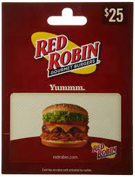 red robin restaurant gift card 150 100