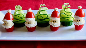 A guaranteed showstopping centerpiece to your feast table. Tomato Santa And Cucumber Christmas Tree Recipe Japanese Cooking 101 Youtube