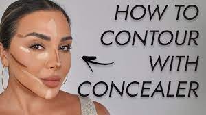 use concealer to contour your makeup