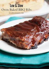 slow oven baked bbq ribs