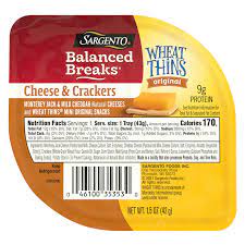 mild cheddar with wheat thins