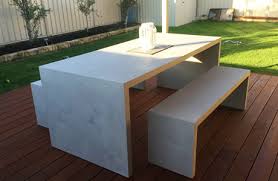 Stylish yet rugged, but beautiful coffee table in just a few steps!! Concrete Furniture Concrete Dining Tables More