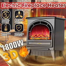 You can select the heat level as you need. 220v 1800w Electric Fireplace Heater Standing Electric Fireplace Heater Stove Realistic Flame Indoor Buy At A Low Prices On Joom E Commerce Platform