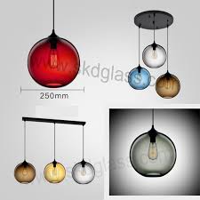 Lighting And Blowing Glass Pendant Lamp