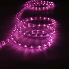 60m Pink Led Rope Light