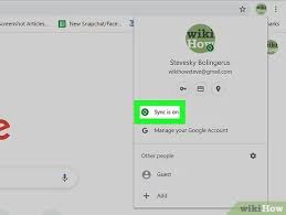 You can do it from just about any google page just click that blue box that replaced your profile picture that reads sign in and follow the steps google gives you. 3 Ways To Sign Out Of Google Chrome Wikihow