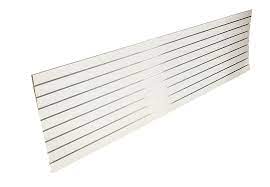 White Slatwall Metal Extrusions