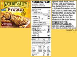 nature valley protein chewy bars