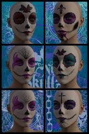 makeup skull for g8f daz 3d freebie by