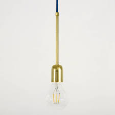 Brass Pendant Light With Brass