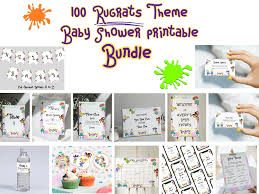 100 rugrats themed baby shower