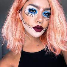 halloween doll makeup