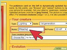 Pokémon card★vs — 142 — july 19, 2001 — — 12 — — pokémon card★web — 48 — october 20, 2001 — 13 13 expedition base set: How To Make A Pokemon Card With Pictures Wikihow