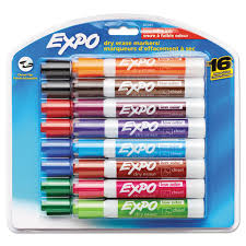 expo low odor dry erase marker broad