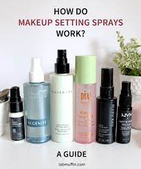 how do make up setting sprays work