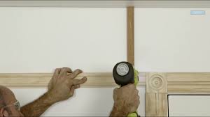 This will give you complete flexibility when hanging your pictures. How To Install A Picture Rail Youtube