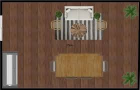 Patio Furniture Layout For A Large Deck