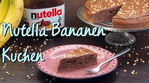 Finde was du suchst erstklassig brillant. Nutella Bananen Kuchen Backen Einfache Schnelle Kuchen Rezepte Lecker Absolutelebenslust Youtube