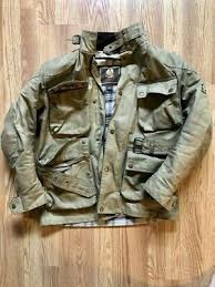belstaff waxed cotton motorcycle jacket