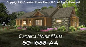 Small Craftsman Cabin House Plan Chp Sg