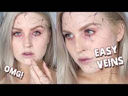 zombie veins halloween makeup tutorial