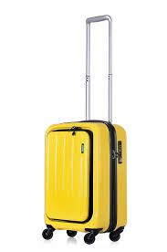Lojel Lucid Small Upright Spinner Luggage Yellow One Size