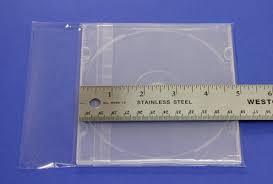 Cd Slim Jewel Case Short Shrink Wrap 100 Opp Bags Cd52mms