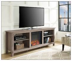 walker edison fireplace tv console for