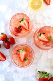 strawberry tequila spritz joy oliver