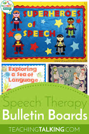 Turn your classroom door into an explanation of mad science bulletin boards are popular, and we love this example where the teacher recreated. Year Round Speech Therapy Bulletin Boards For Slps Teaching Talking
