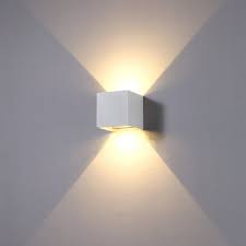 White Outdoor Wall Light Led Exterior