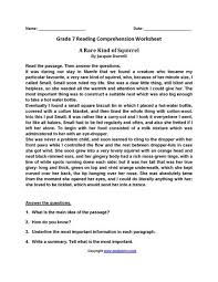 Reading comprehension an opening statement: Download English Comprehension Grade 7 Pdf File Format